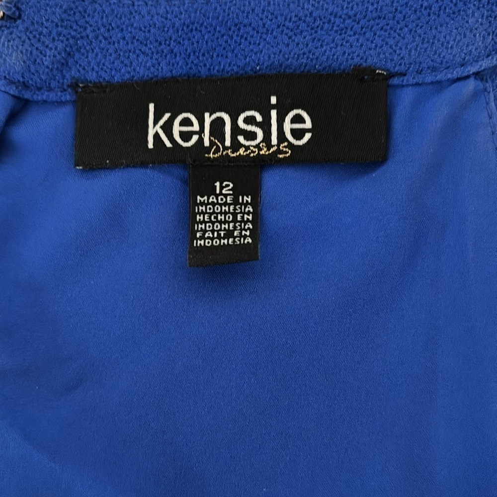 Kenzie Beautiful Cocktail Dress, Size 12, Cobalt Blue - Picture 8 of 16